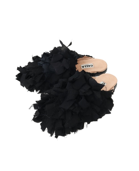 【CALLA/カーラ】バブーシュ 詳細画像 ブラック 1