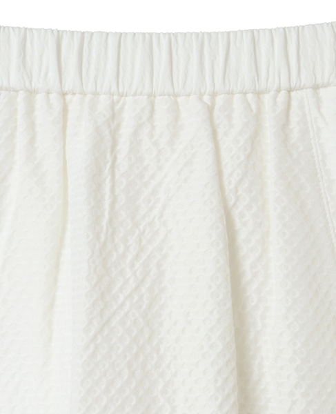 ドットエンボスジャガードバレルスカート 詳細画像 ホワイト 4