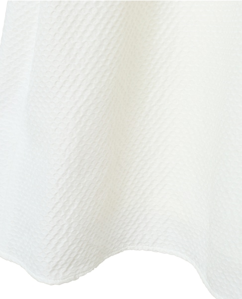 ドットエンボスジャガードバレルスカート 詳細画像 ホワイト 5