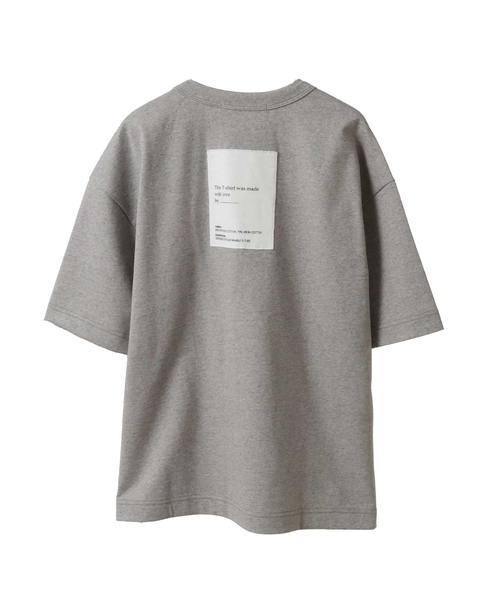 This T-shirt was made with love by_.T-shirt 詳細画像 杢グレー 2