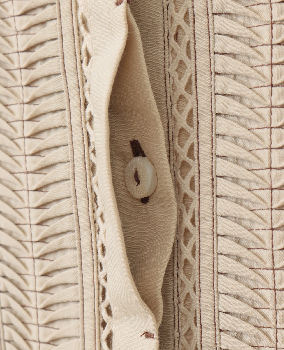 美品 Pheeta Trinity ポプリン ワンピース 36 ホワイト フィータ  