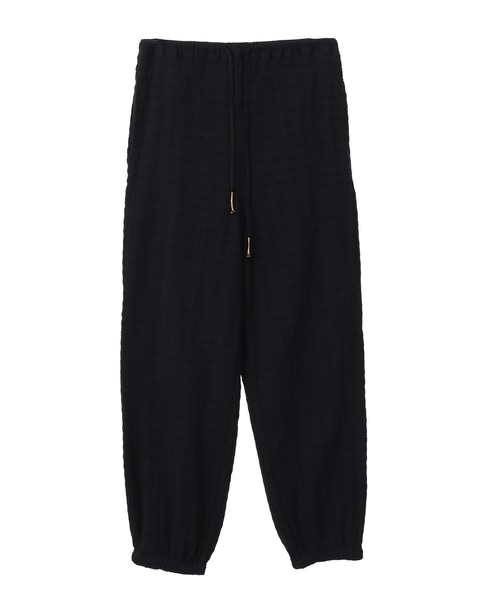 【Pheeta/フィータ】ラバーヘムパンツ/VERA 詳細画像 ブラック 1