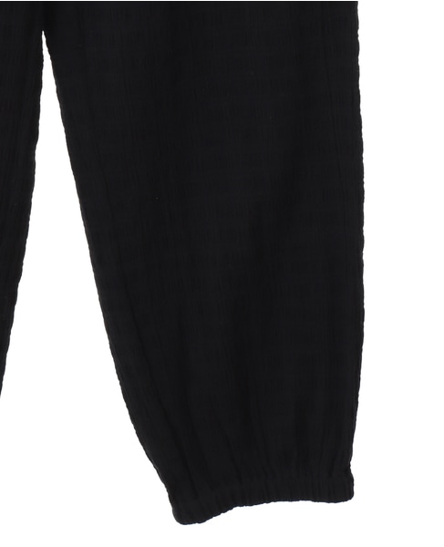 【Pheeta/フィータ】ラバーヘムパンツ/VERA 詳細画像 ブラック 4