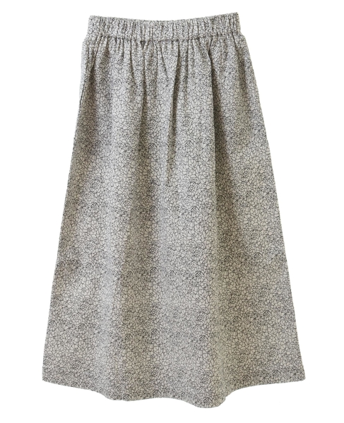 【Mii/ミー】スカート *別注 78BIS/SKIRT MANTOU_EMBROIDERED 詳細画像 ホワイト 2