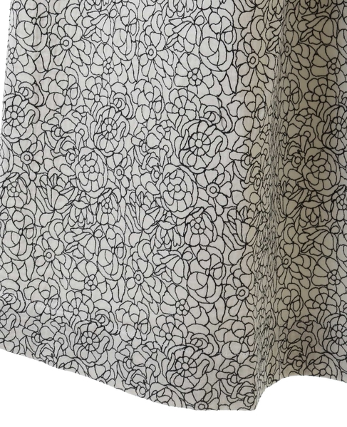 【Mii/ミー】スカート *別注 78BIS/SKIRT MANTOU_EMBROIDERED 詳細画像 ホワイト 5