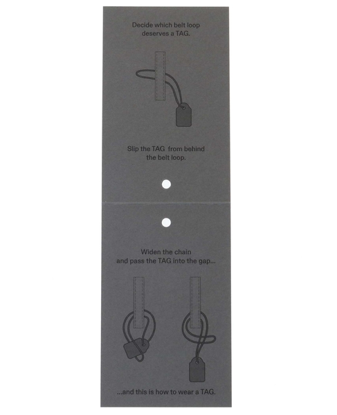 【AXEP/アクセップ】ワードローブジュエリーTAG-Copper plated brass 詳細画像 ブロンズ 4