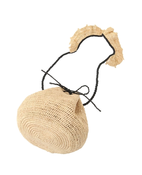 【MAISON N.H PARIS/メゾンエヌアッシュパリ】バッグ/ALMA - SHOULDER BAG 詳細画像 ナチュラル 6