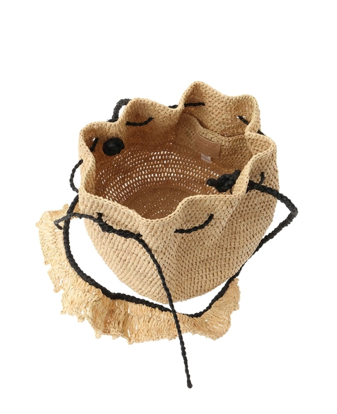 【MAISON N.H PARIS/メゾンエヌアッシュパリ】バッグ/ALMA - SHOULDER BAG 詳細画像 ナチュラル 7