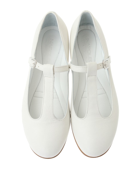 【NAPOLEONI/ナポレオーニ】フラットシューズA1039 AVELY NAT ISOLA GOMMA 詳細画像 ホワイト 12