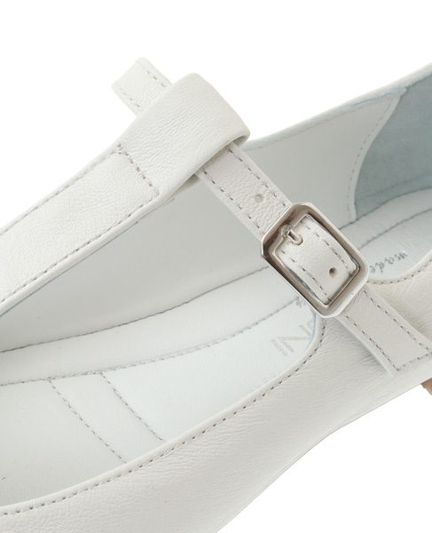 【NAPOLEONI/ナポレオーニ】フラットシューズA1039 AVELY NAT ISOLA GOMMA 詳細画像 ホワイト 15
