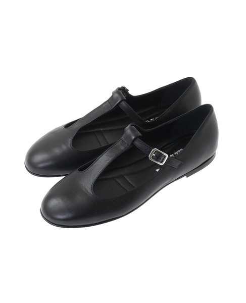 【NAPOLEONI/ナポレオーニ】フラットシューズA1039 AVELY NAT ISOLA GOMMA 詳細画像 ブラック 2