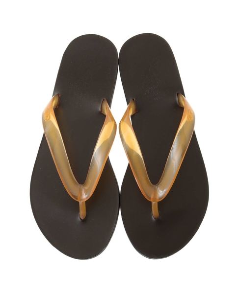 【ANCIENT GREEK SANDALS/エンシェント グリーク サンダルズ】ビーチサンダル/SAIONARA JELLY 詳細画像 キャラメル 2