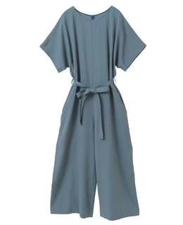 ダブルガーゼウエストベルトオールインワン