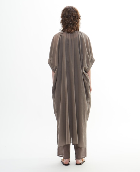 ボイルクルーネックドレス 詳細画像 トープ 4