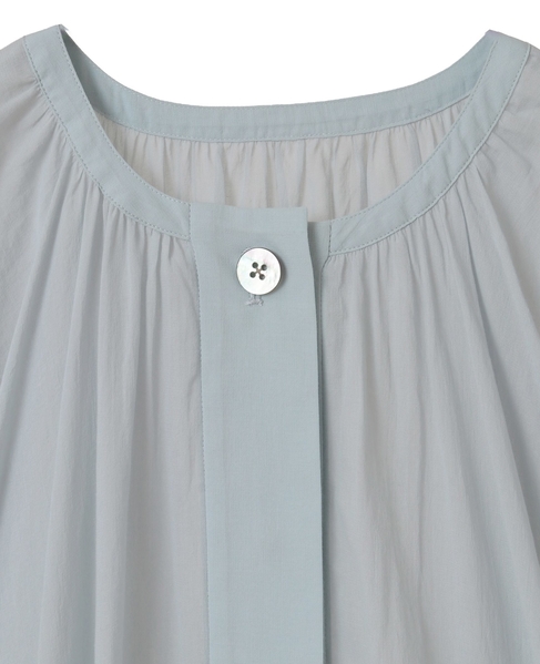 ボイルクルーネックドレス 詳細画像 アイスグレー 3