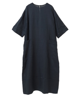 キャンブリックリネンダブルピコット刺繍ワンピース