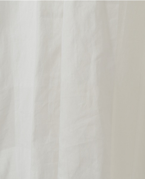 コードチェックワッシャーフレアワンピース 詳細画像 ホワイト 8