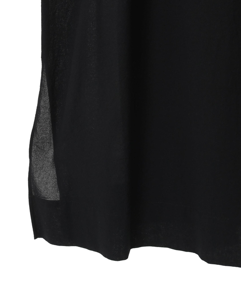 【Archive Dress Collection】コットンボイルガーゼタンブラーノースリーブワンピース 詳細画像 ブラック 8