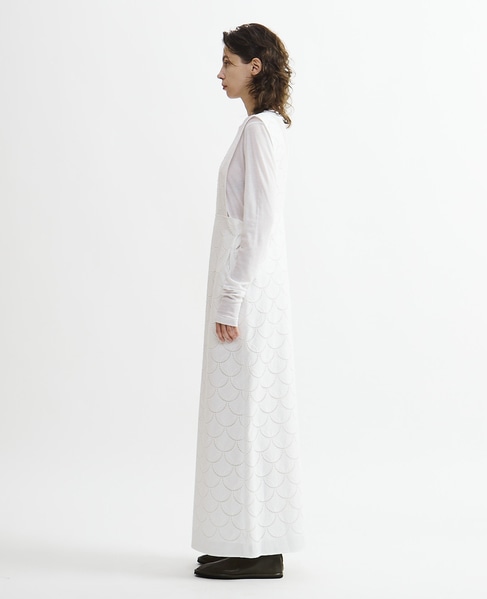 【Archive Dress Collection】ラウンドレースジャンパーパンツ 詳細画像 ホワイト 7