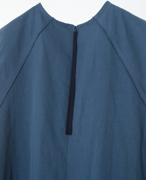 【Archive Dress Collection】コットンヘンプジャンパーパンツ 詳細画像 ブルー 4