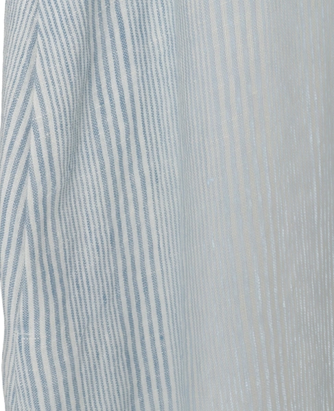 【Archive Dress Collection】リネンコットンストライプVネックワンピース 詳細画像 ブルー×ホワイト 6