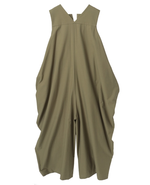 ベスティサテンビンテージジャンプスーツ 詳細画像 カーキ 2