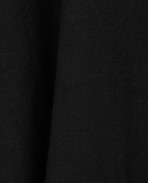 リネンウールタンブラーワッシャードレス 詳細画像 ブラック 9