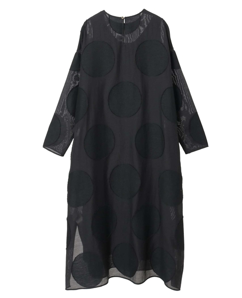 ビッグドットワンピース 詳細画像 ブラック 2