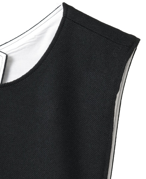 ウールボタニーワンピース 詳細画像 ブラック 5