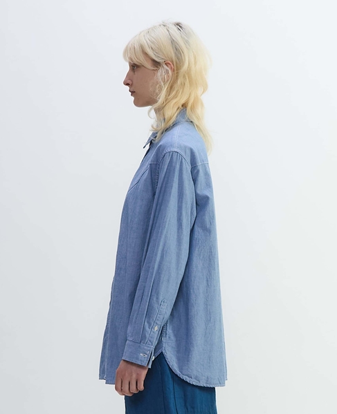 ダンガリーウエスタンシャツ 詳細画像 ライトブルー 10