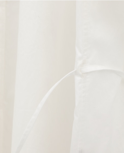 コンパクトツイルギャザーディティールシャツ 詳細画像 オフホワイト 16