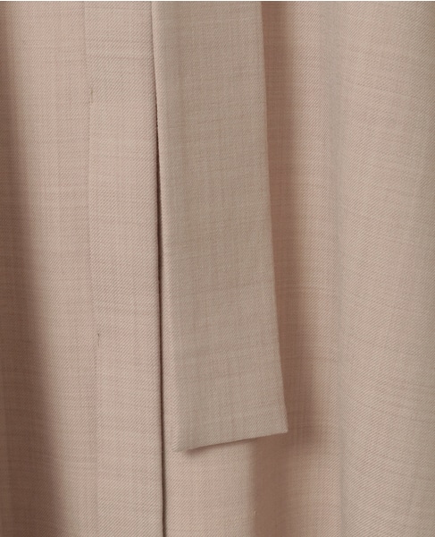 フレックスウールサキソニーボウタイブラウス 詳細画像 ベージュ 7