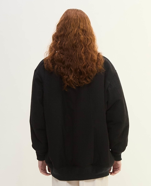 ウールリネンヘリンボンMA-1型ブルゾン 詳細画像 チャコールグレー 10