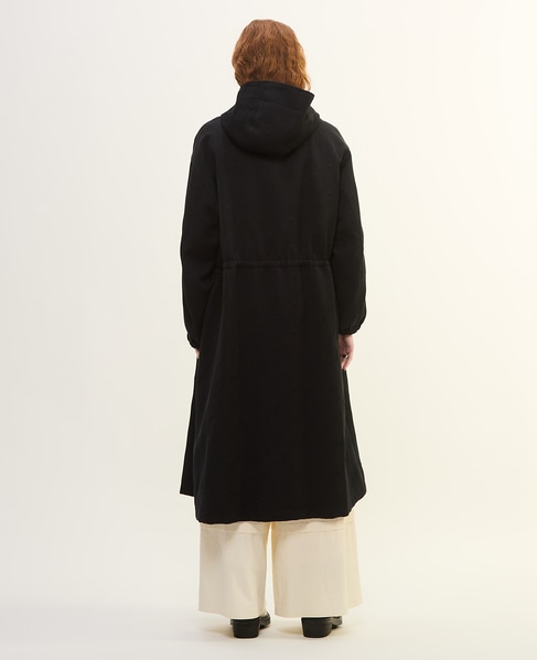 ジオメトリックJQフーディーコート 詳細画像 ブラック 11