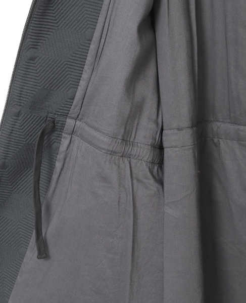 ジオメトリックJQフーディーコート 詳細画像 ブラック 5