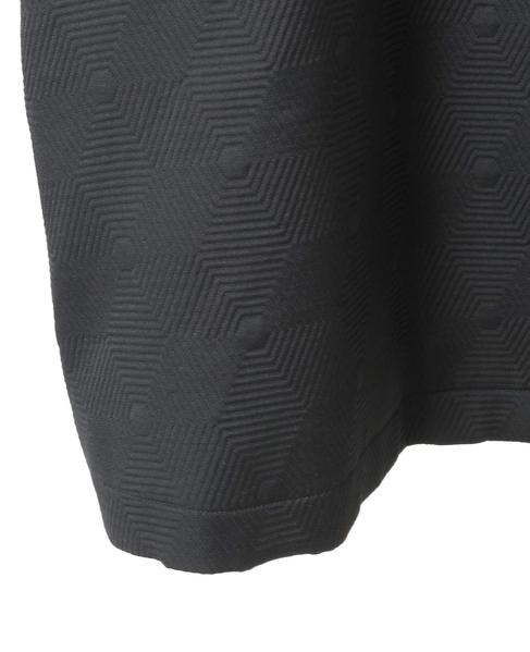 ジオメトリックJQフーディーコート 詳細画像 ブラック 7