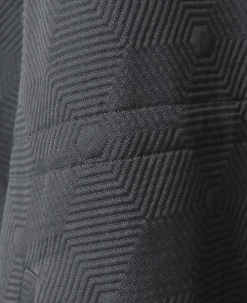 ジオメトリックJQフーディーコート 詳細画像 ブラック 8