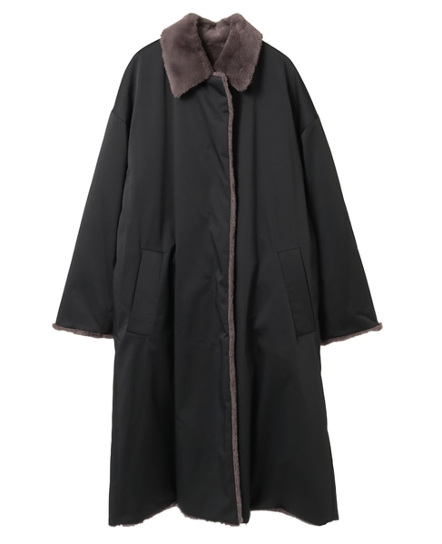 リバーシブルタフタコート 詳細画像 ブラック 1