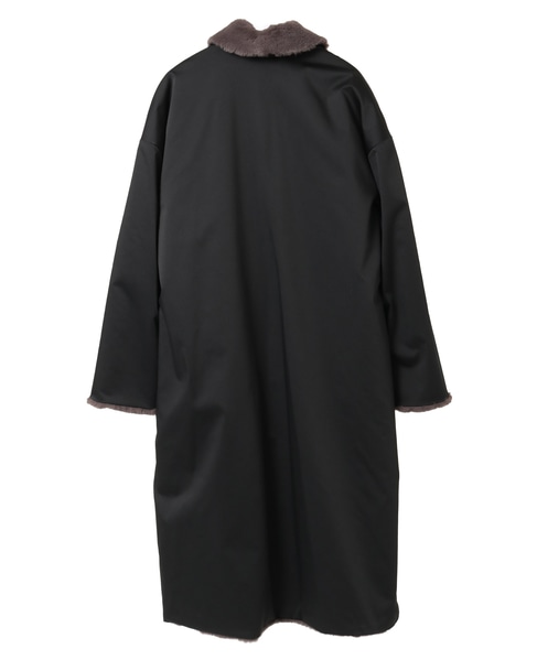 リバーシブルタフタコート 詳細画像 ブラック 2