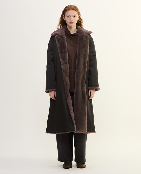 リバーシブルタフタコート 詳細画像 ブラック 7