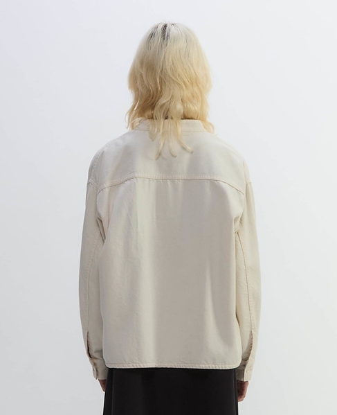 デニムバンドカラーブルゾン 詳細画像 オフホワイト 10