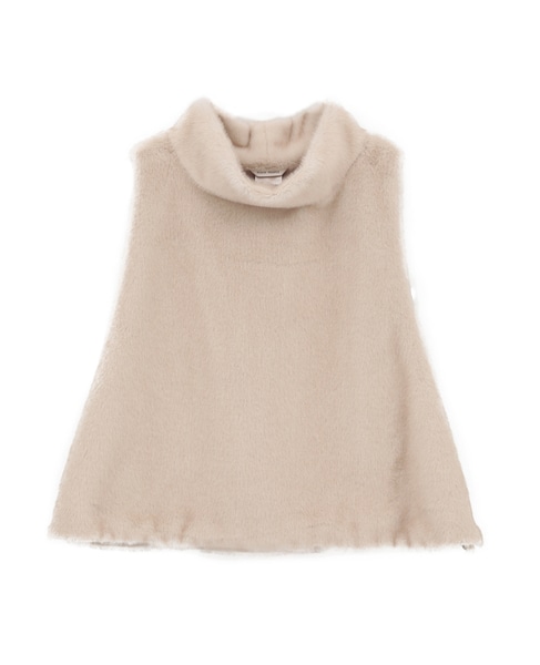 エコファーオフタートルベスト 詳細画像 オフホワイト 8