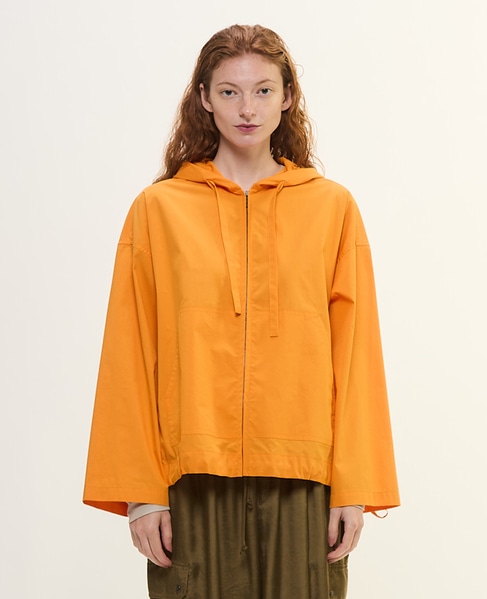 【WEB限定】タイプライターフロントジップパーカー 詳細画像 オレンジ 2