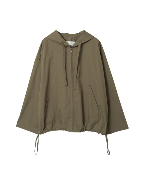 【WEB限定】タイプライターフロントジップパーカー 詳細画像 カーキ 1