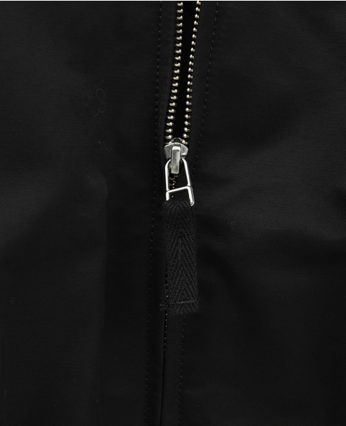 リサイクルナイロンMA-1ブルゾン 詳細画像 ブラック 13