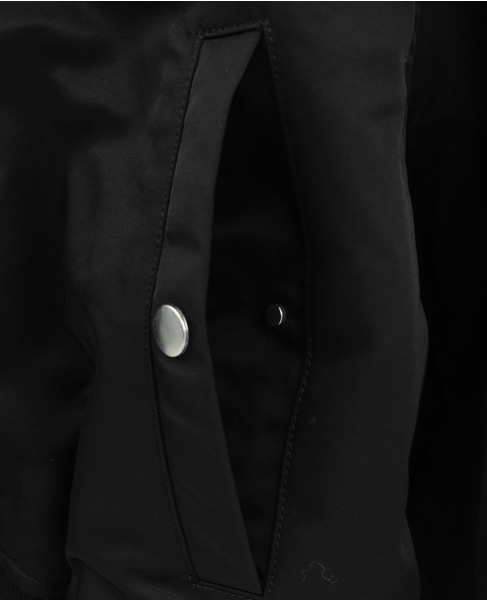 リサイクルナイロンMA-1ブルゾン 詳細画像 ブラック 14
