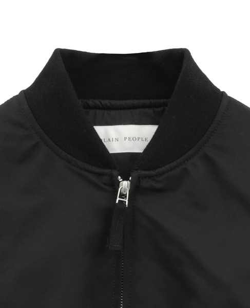 リサイクルナイロンMA-1ブルゾン 詳細画像 ブラック 6