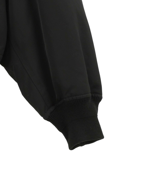 リサイクルナイロンMA-1ブルゾン 詳細画像 ブラック 7