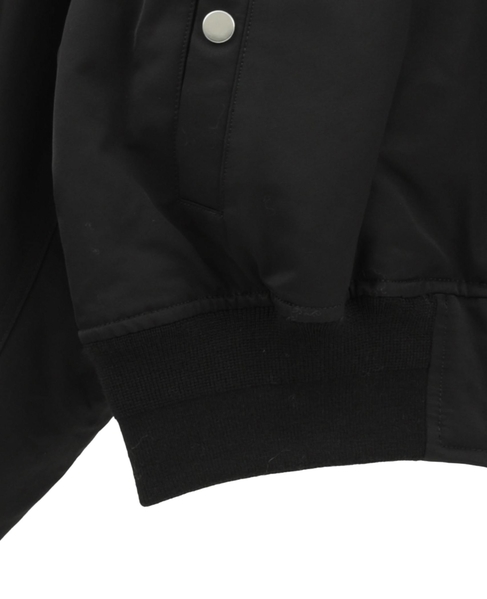 リサイクルナイロンMA-1ブルゾン 詳細画像 ブラック 8