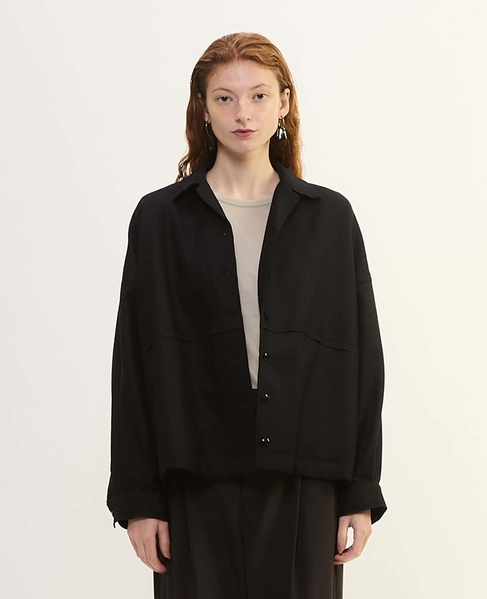 ウールボタニークリアジャケット 詳細画像 ブラック 8